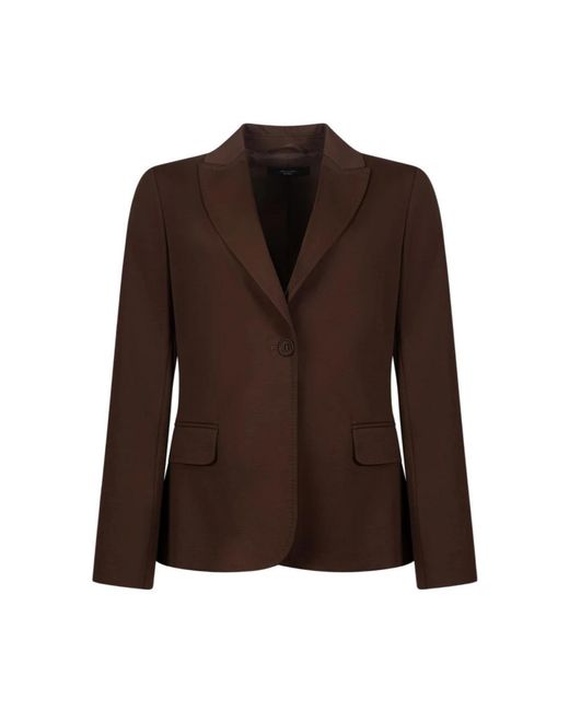 Weekend by Maxmara Brown Blazers