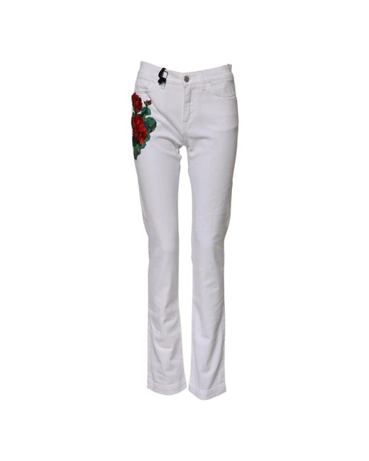 Dolce & Gabbana Gray Slim Fit Jeans
