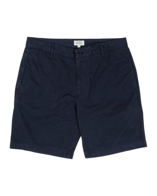Hartford Blue Casual Shorts for men