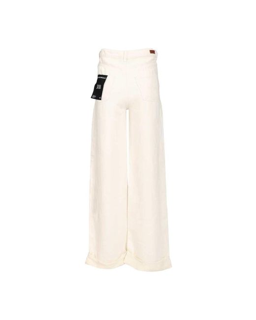 Emporio Armani Natural Wide Jeans