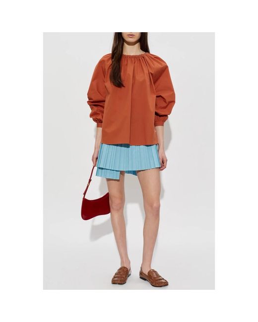 Marni Orange Blouses