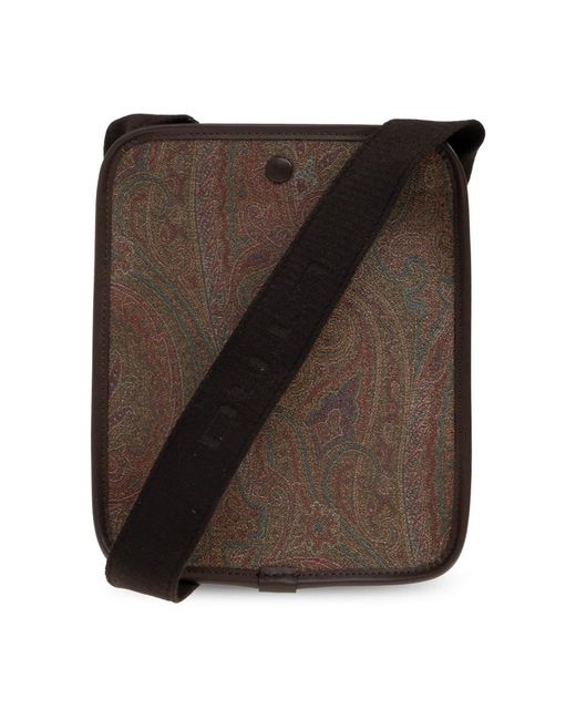 Etro Brown Messenger Bags for men