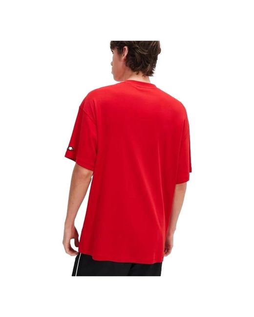Ellesse Tops ,Rood ,Rode Zalenti Tee Shirt in het Red voor heren