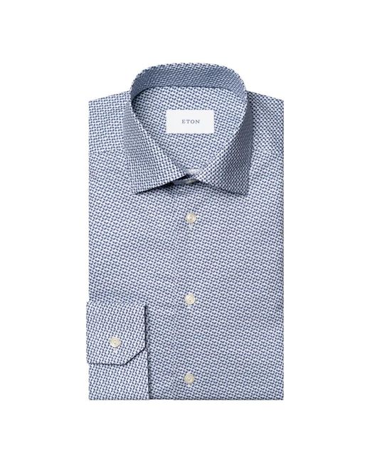 Eton of Sweden Blue Casual Shirts for men