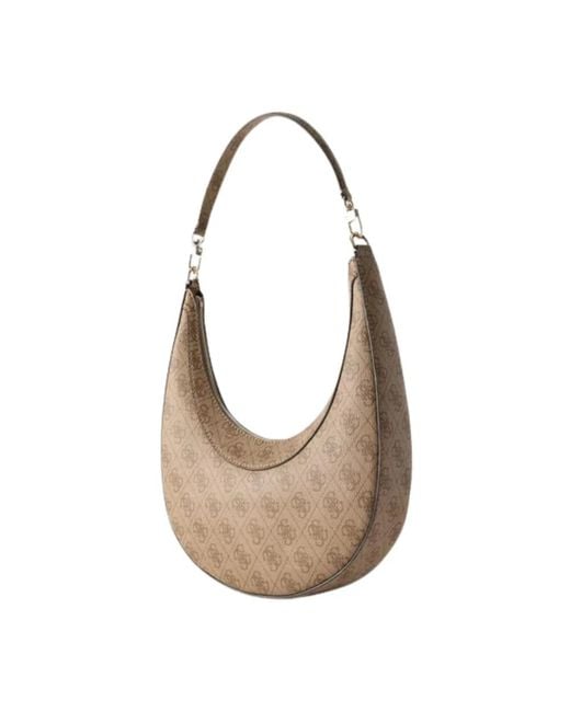 Guess Brown Shoulder Bags