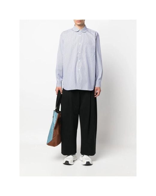 Comme des Garçons Blue Casual Shirts for men