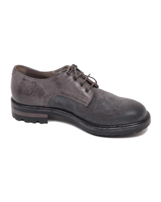 Corvari Black Laced Shoes for men