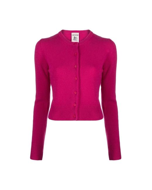Cardigans Semicouture en coloris Pink