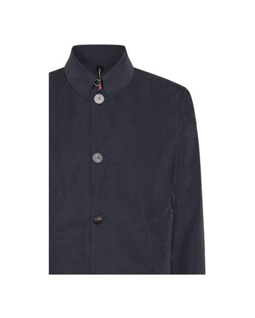 Rrd Blue Single-Breasted Coats for men