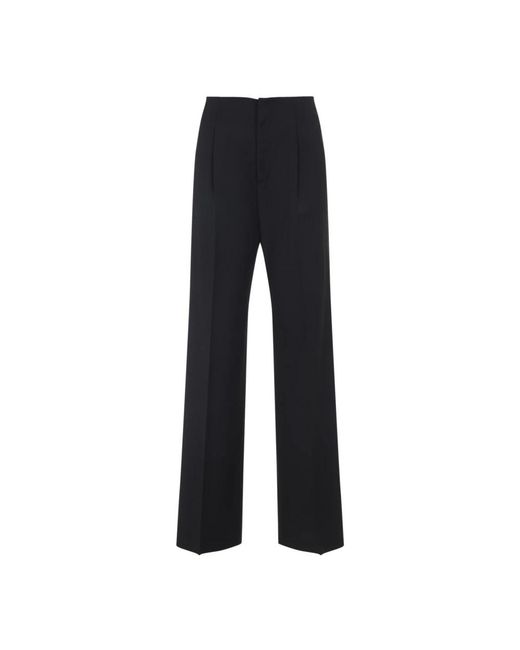 Alberta Ferretti Blue Tropical Pants
