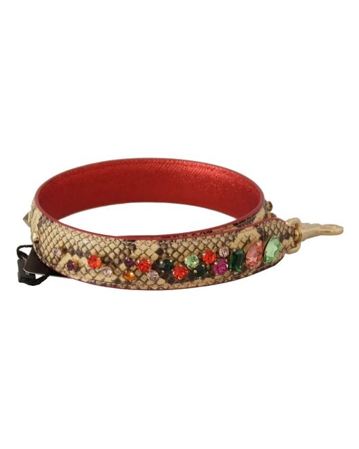 Dolce & Gabbana Red Bag Accessories