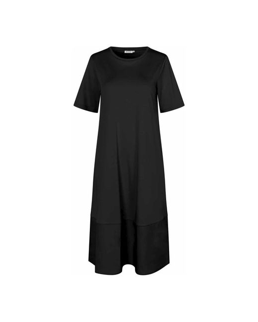 Masai Black Einfaches schwarzes kleid acala stil