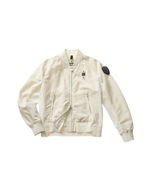 Blauer White Bomber jackets