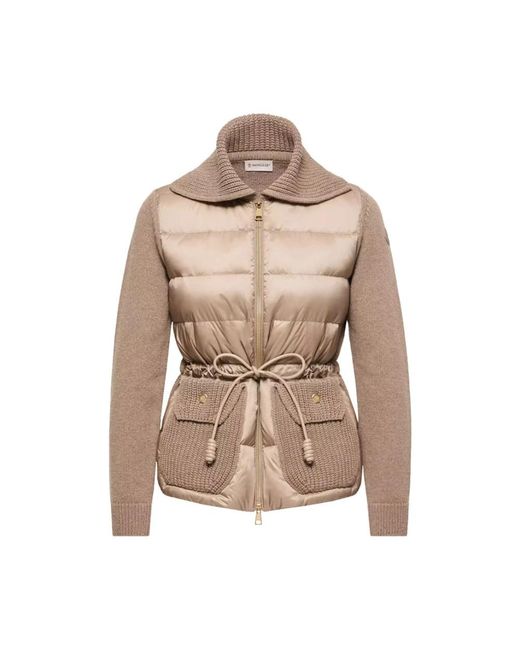 Cardigans Moncler de color Natural
