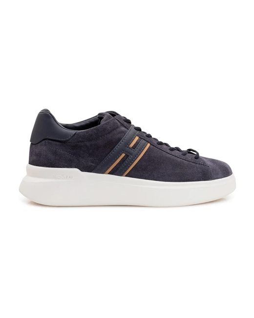 Hogan H580 Appliqué Sneakers in Blue für Herren