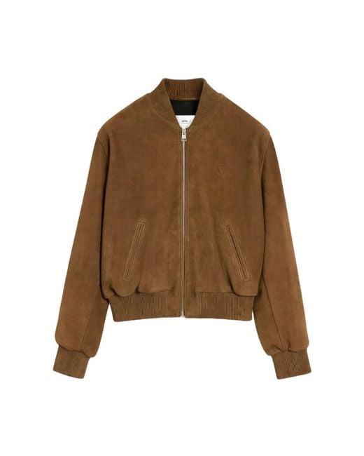 Bomber Jackets di AMI in Brown da Uomo