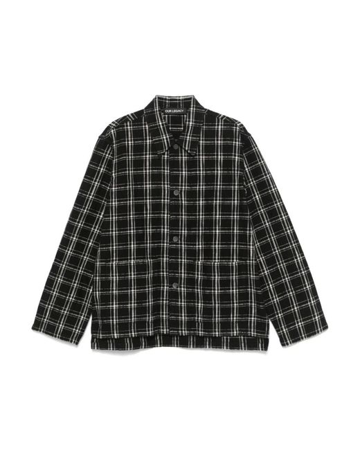 Light Jackets Our Legacy de hombre de color Black