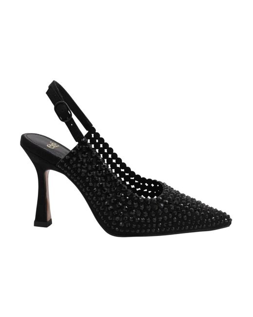 Exe' Black Dutronc Slingback