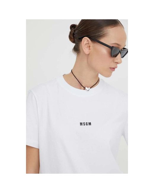 T-Shirts MSGM en coloris White