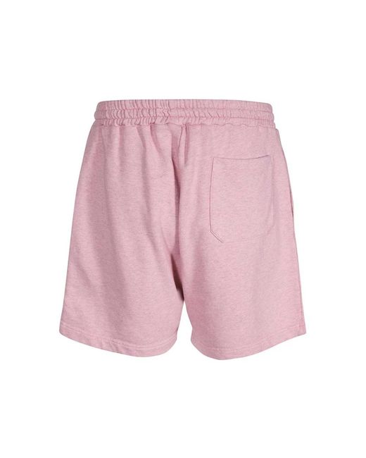 MSGM Pink Casual Shorts for men