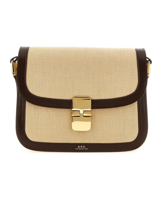 A.P.C. Natural Cross Body Bags