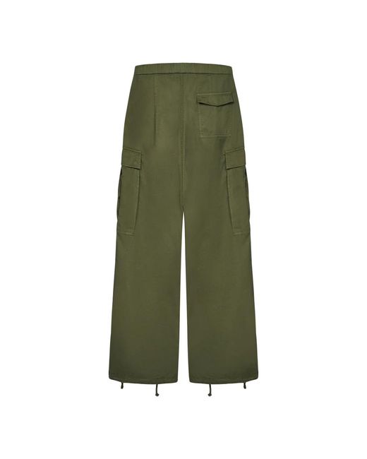 Bluemarble Green Wide Trousers for men
