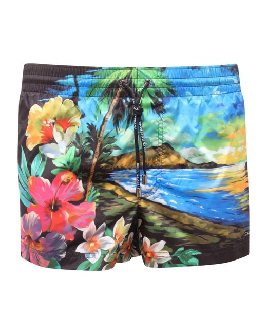 Dolce & Gabbana Blue Beachwear for men