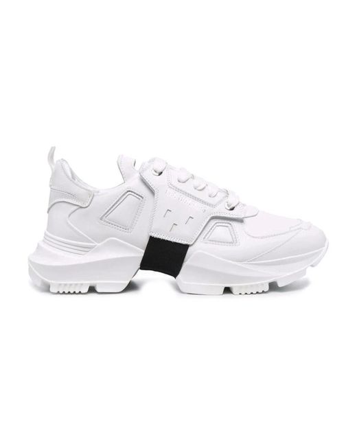 Les Hommes White Sneakers for men