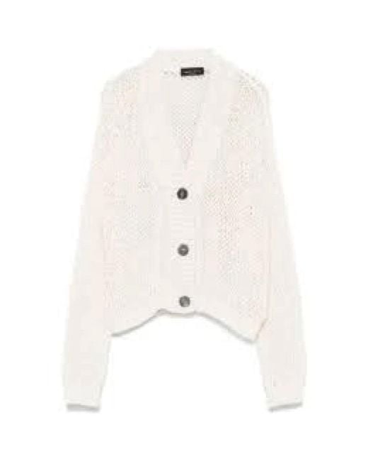 Cardigans Roberto Collina de color White
