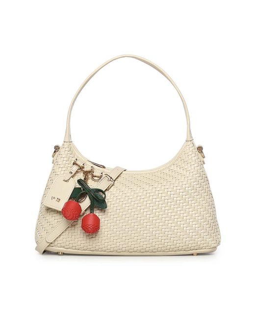 V73 Natural Shoulder Bags