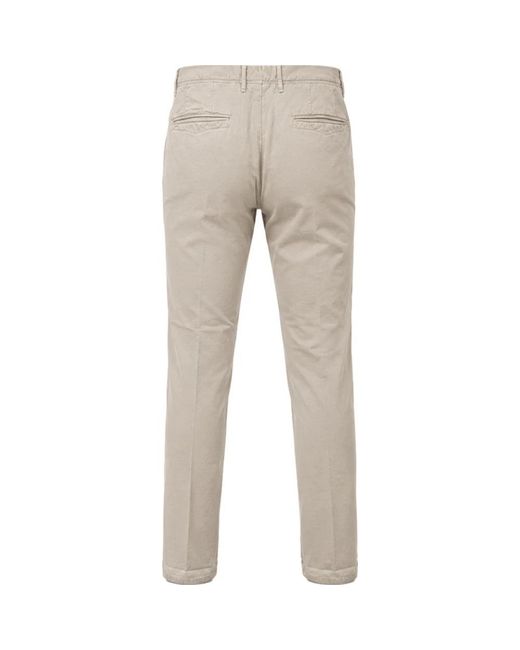 Incotex Chinos in het Natural voor heren