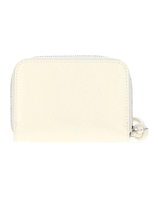Wallets & Cardholders di Jil Sander in Natural