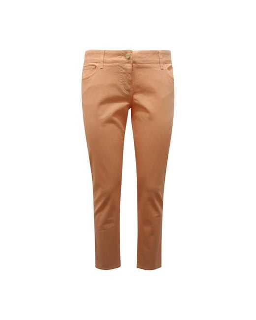 Fendi Brown Slim-Fit Trousers