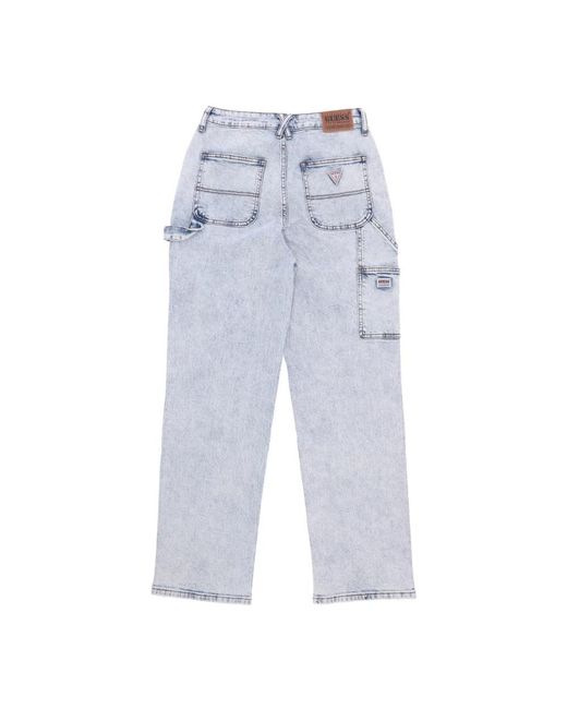 Guess Blue Straight Fit Jeans