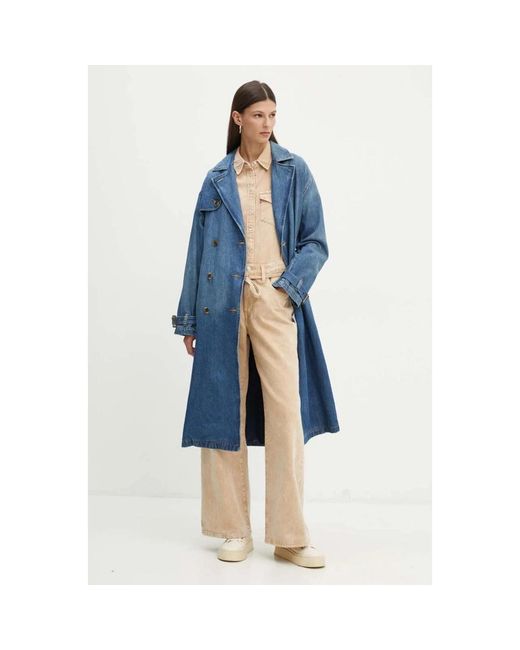 Levi's Trenchcoats in het Blue