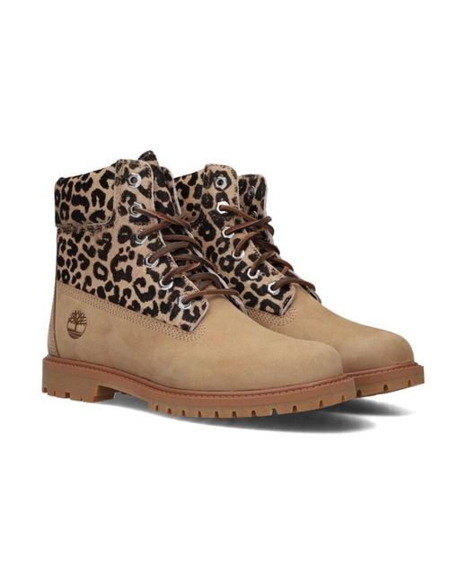 Timberland Brown Lace-Up Boots