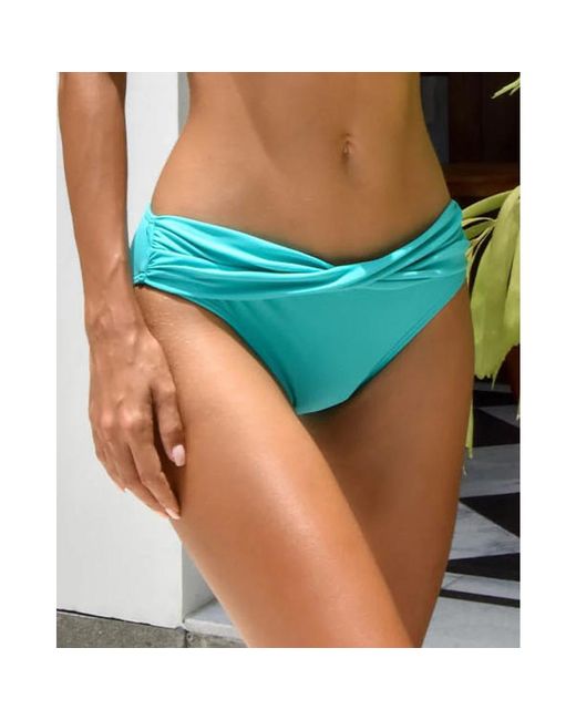 CAHA CAPO Badmode ,Blauw ,Maria Bikini Broekje in het Blue