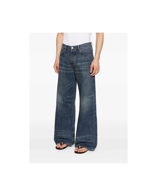 Jeanerica Blue Wide Jeans for men