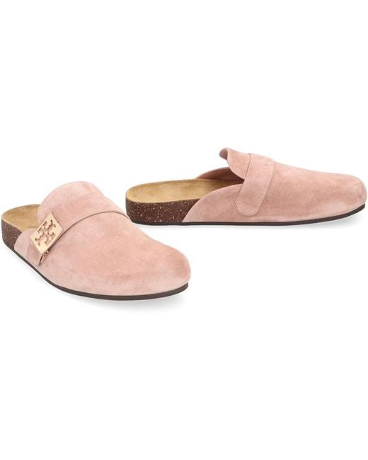 Tory Burch Pink Mules