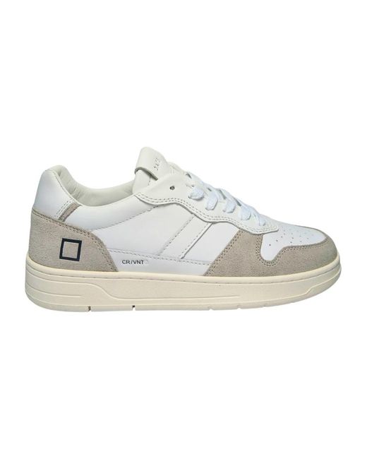 Date White Sneakers for men