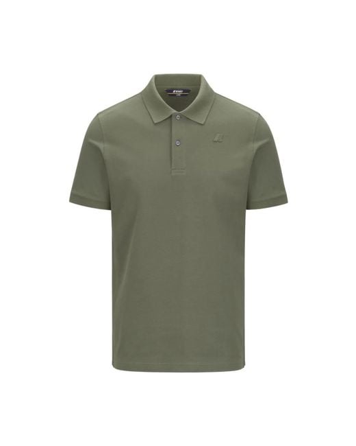 K-Way Green Polo Shirts for men