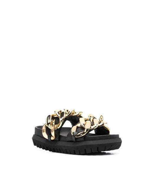 Sacai Black Sliders
