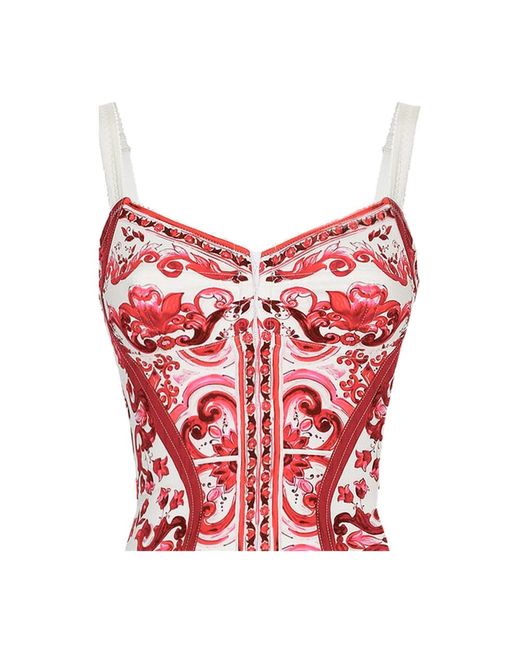 Dolce & Gabbana Red Midi dresses