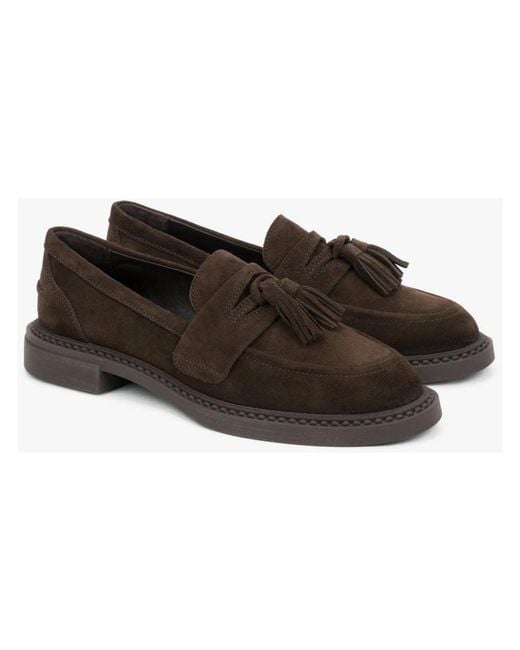 ESTRO Brown Loafers