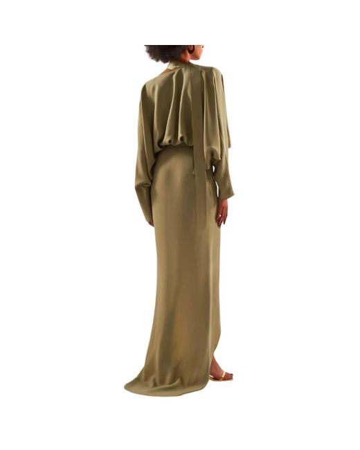 Taller Marmo Natural Wrap Dresses