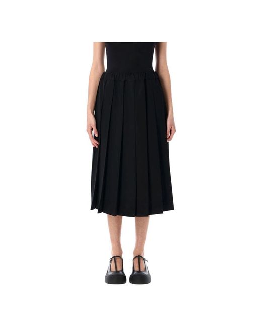 Comme des Garçons Black Midi Skirts