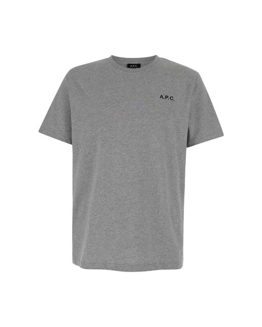 A.P.C. Gray T-Shirts for men