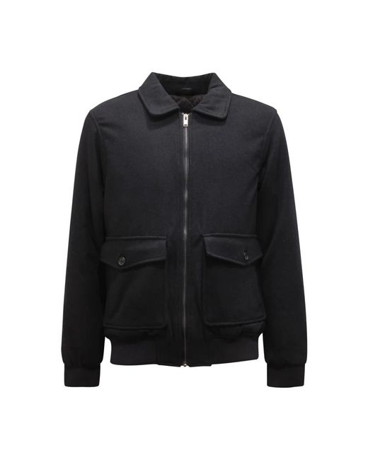 Impure Black Bomber Jackets for men