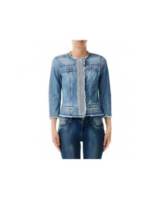 Liu Jo Jackets > Denim Jackets in het Blue