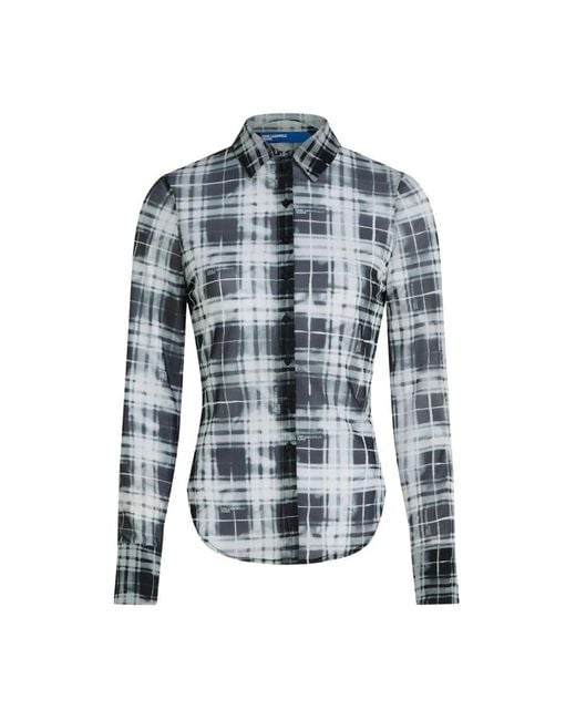 Karl Lagerfeld Blouse in het Blue